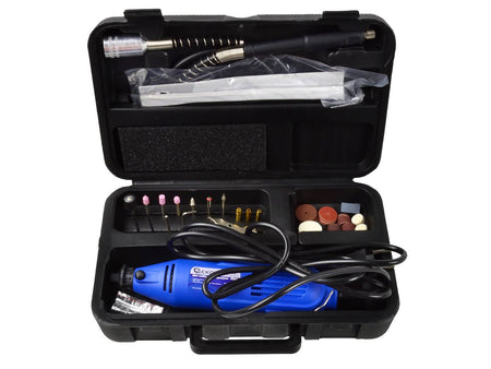 Multitool met flex-as en accessoire-assortiment 40 stuks