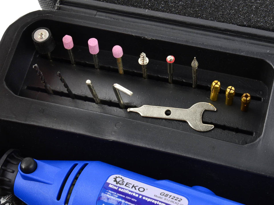 Multitool met flex-as en accessoire-assortiment 40 stuks