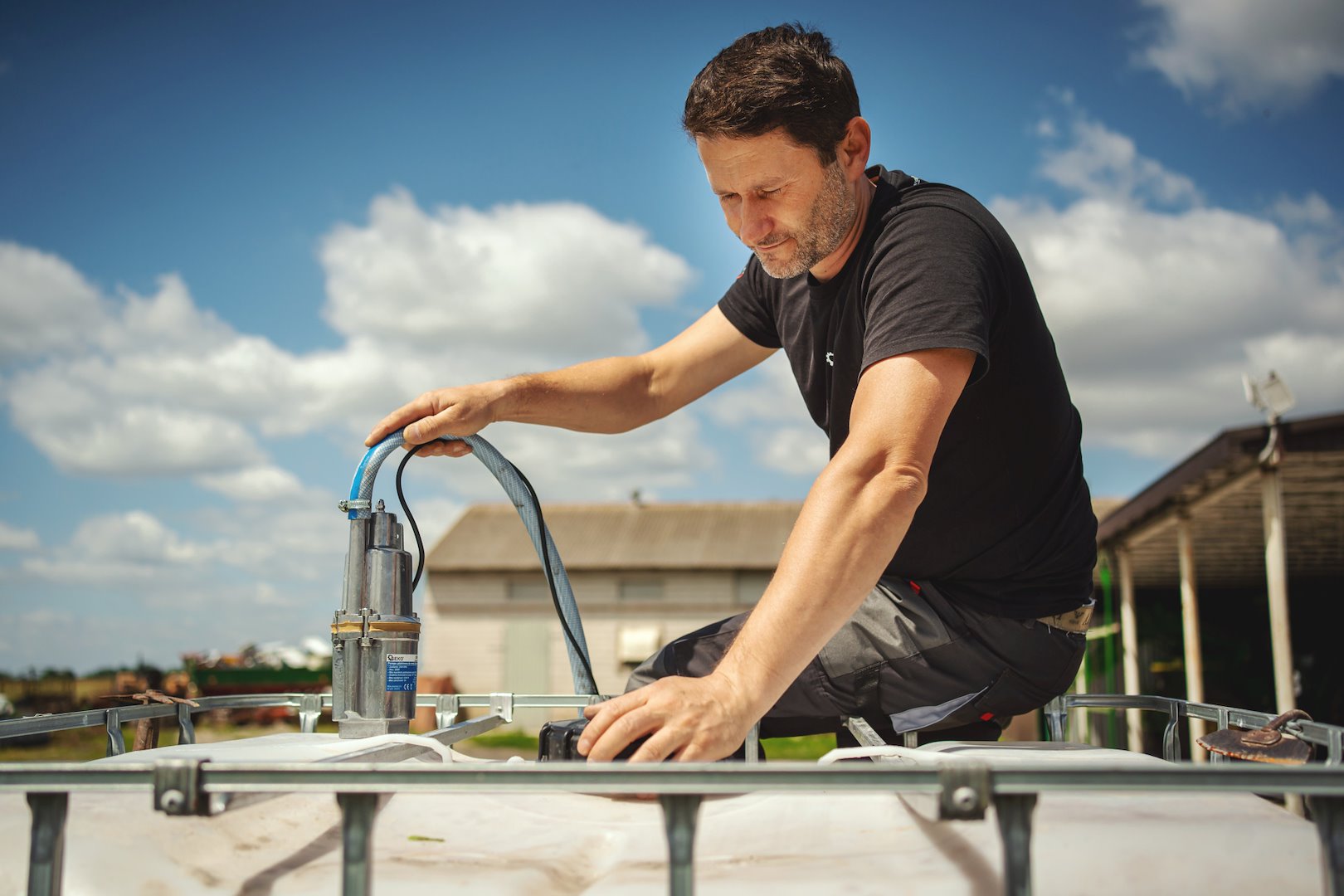 Pomp voor diep water