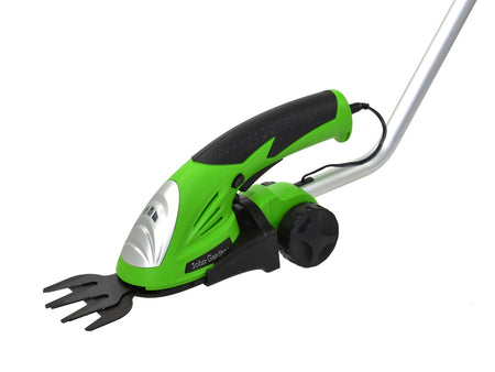3,6V lithium snoerloze grastrimmer met 2 messen, oplader en steel