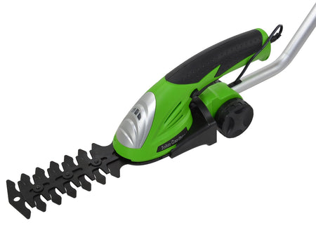 3,6V lithium snoerloze grastrimmer met 2 messen, oplader en steel