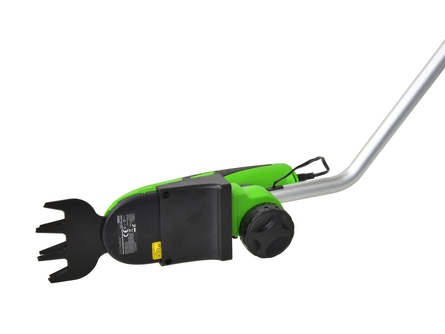 3,6V lithium snoerloze grastrimmer met 2 messen, oplader en steel