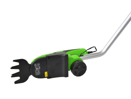 3,6V lithium snoerloze grastrimmer met 2 messen, oplader en steel