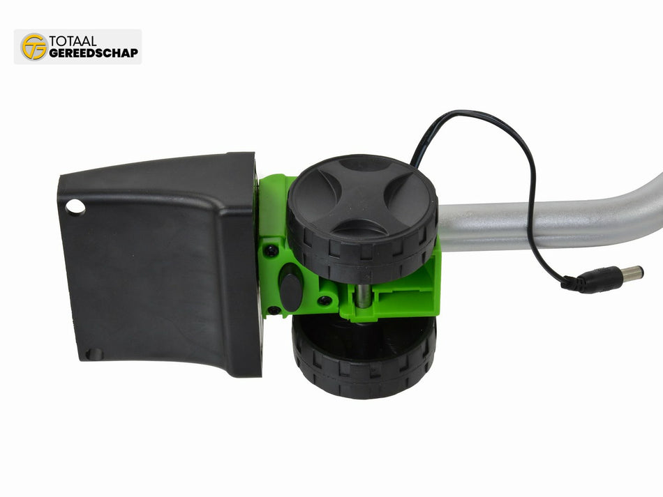 3.6V lithium cordless grass trimmer with 2 blades charger and stick