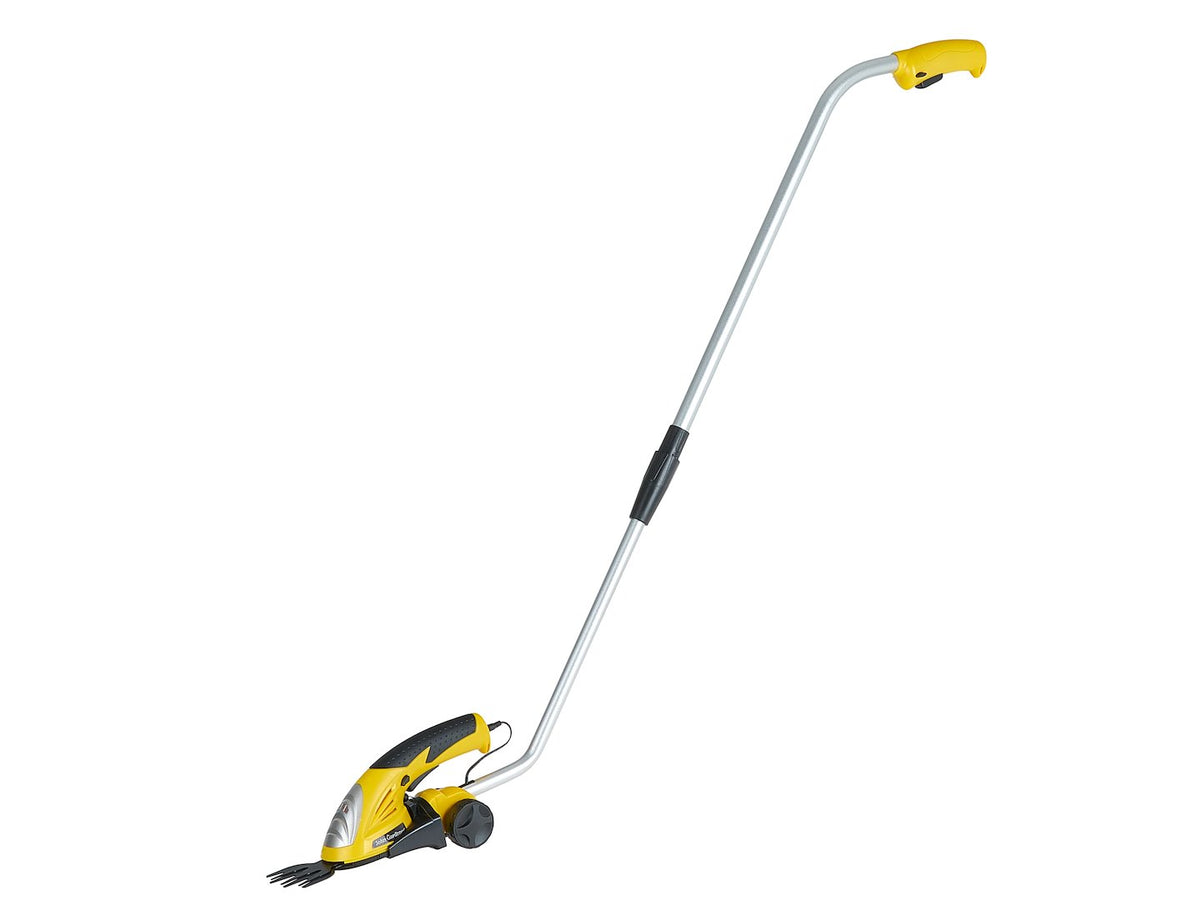 7,2V lithium snoerloze grasmachine met 2 messen, oplader en steel