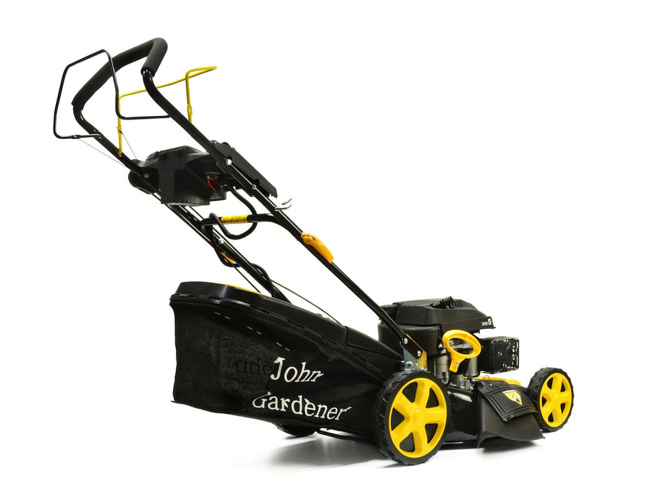 Grasmaaier met aandrijving en elektrische start