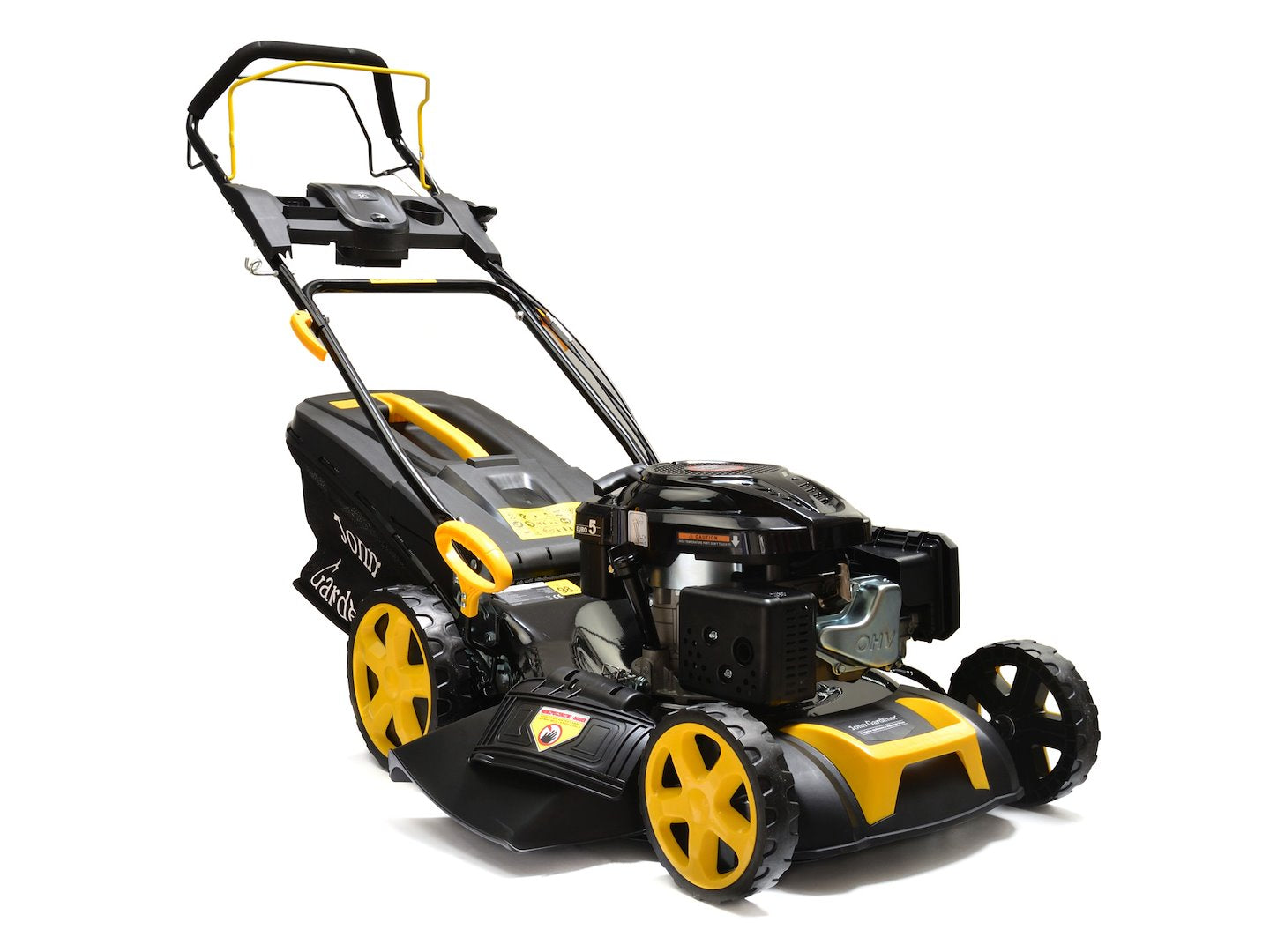Grasmaaier, Loncin-motor, trekstart, zelfrijdend, met paneel