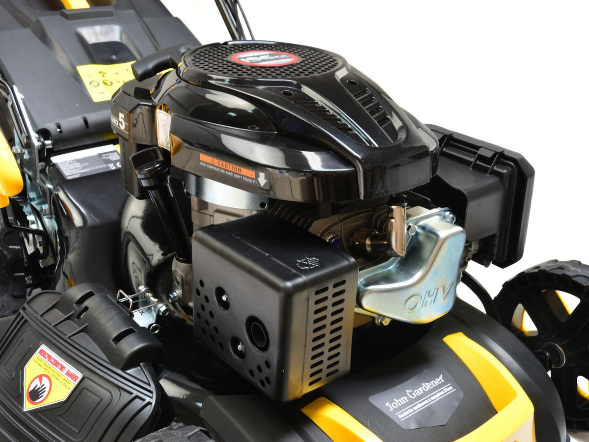 Grasmaaier, Loncin-motor, trekstart, zelfrijdend, met paneel