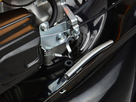 Grasmaaier, Loncin-motor, trekstart, zelfrijdend, met paneel
