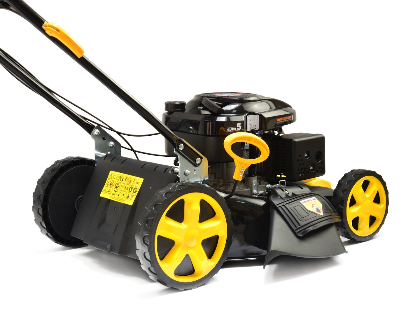 Grasmaaier, Loncin-motor, trekstart, zelfrijdend, met paneel