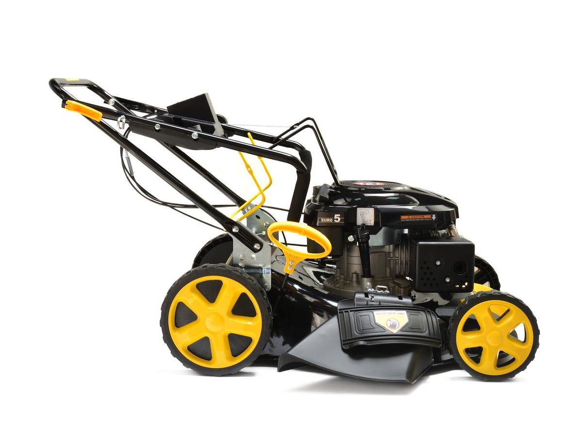 Grasmaaier, Loncin-motor, trekstart, zelfrijdend, met paneel