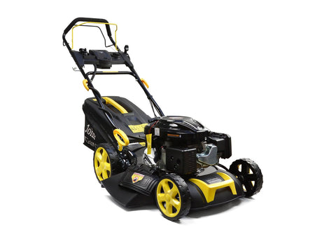 Grasmaaier, Loncin-motor, batterijstart, zelfrijdend, met paneel