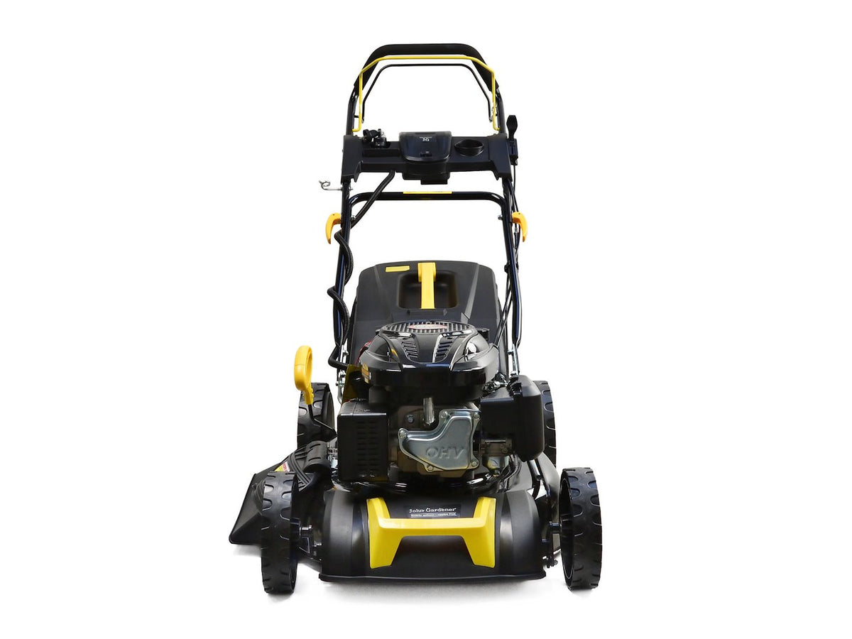 Grasmaaier, Loncin-motor, batterijstart, zelfrijdend, met paneel