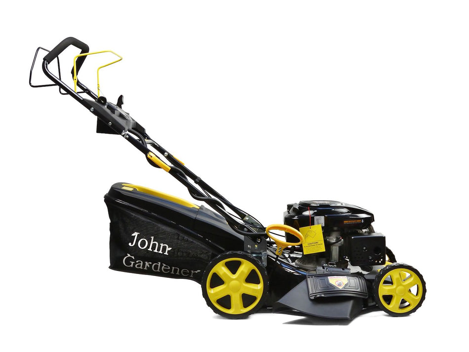 Grasmaaier, Loncin-motor, batterijstart, zelfrijdend, met paneel