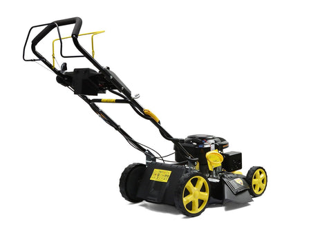 Grasmaaier, Loncin-motor, batterijstart, zelfrijdend, met paneel