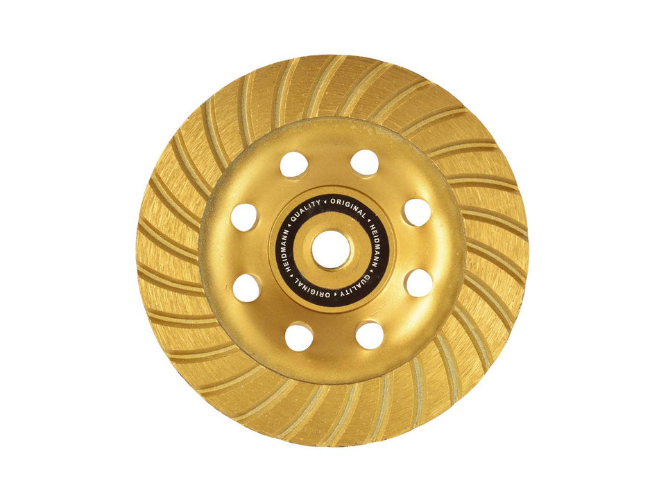 Heidmann Diamant Turbo Rij Slijpbeker 5mm 125xM14