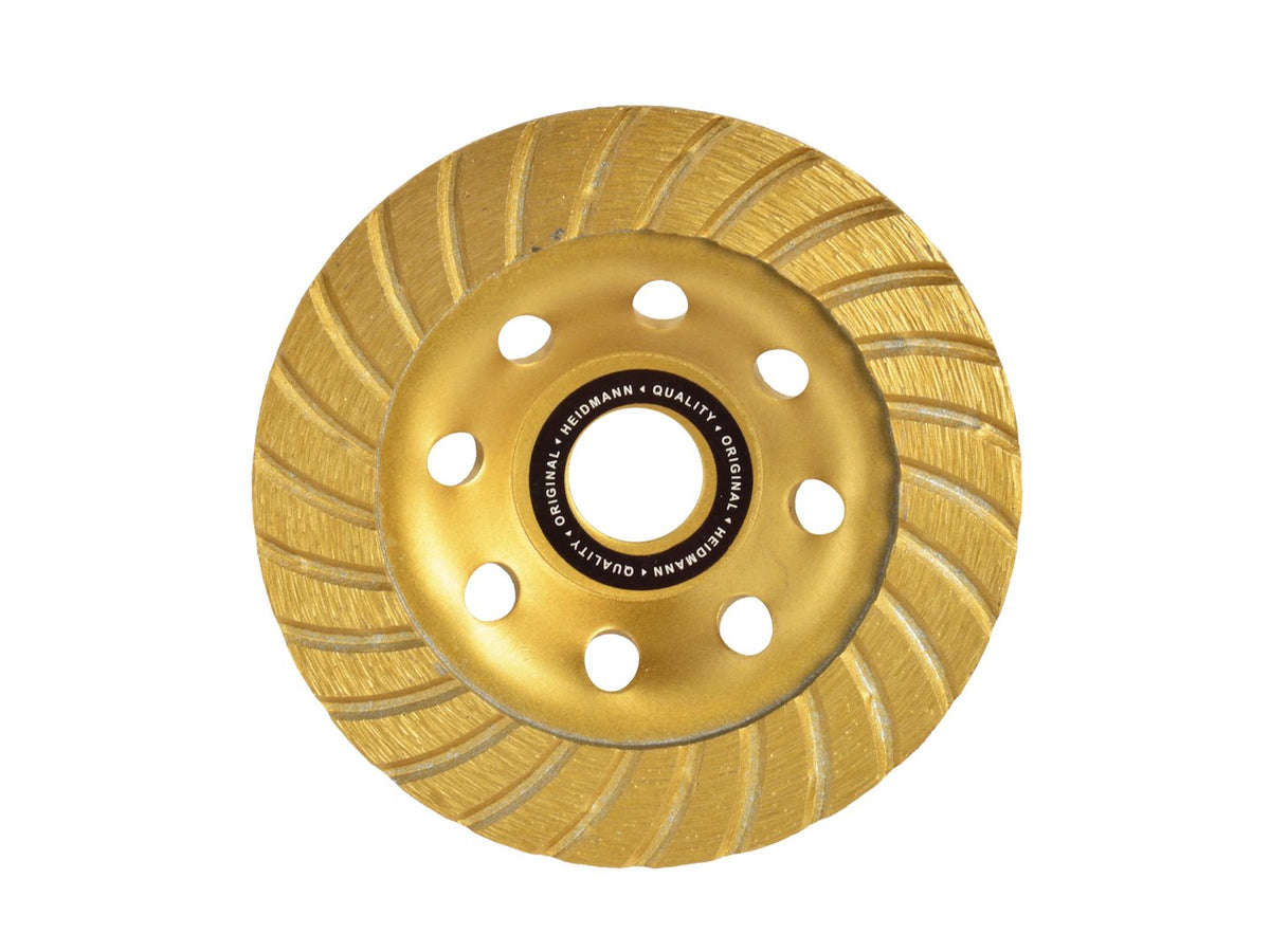 Heidmann Diamant Turbo Rij Slijpbeker 5mm 125x22,2mm