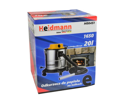 As Stofzuiger 20L op Wielen