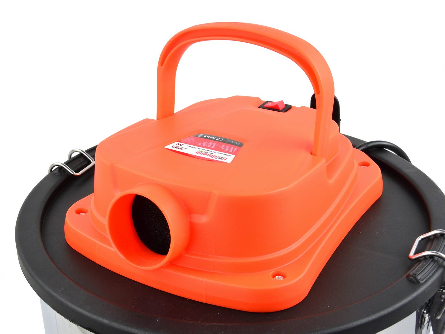 As Stofzuiger 20L op Wielen