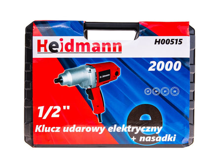 Elektrische momentsleutel 1/2 type H + 2 doppen