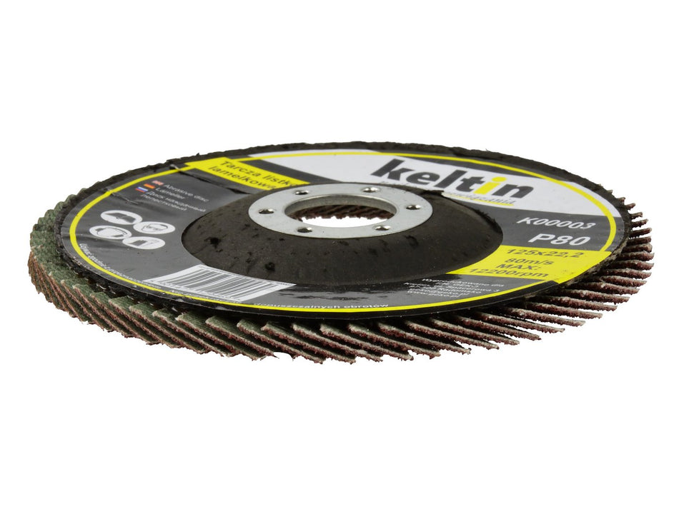 Lamellenschijf 125mm P80