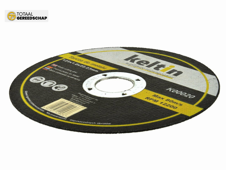 Cutting blade for metal  125x1.0mm