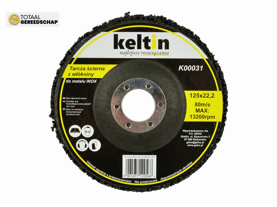 125mm poly-web abrasive disc