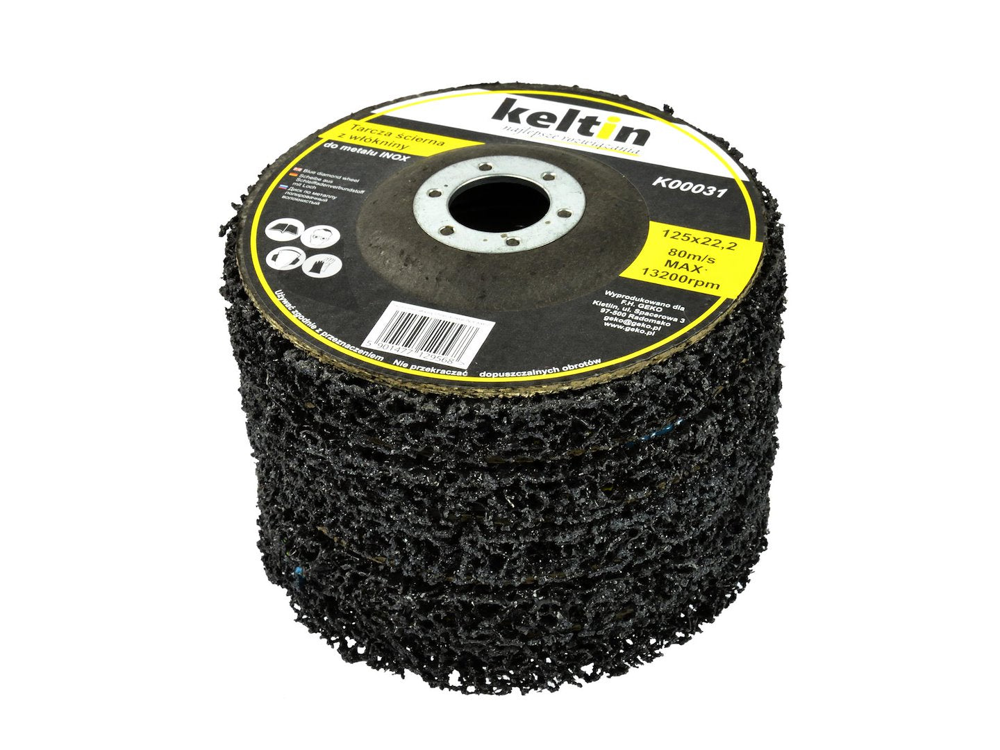125mm poly-web schuur schijf