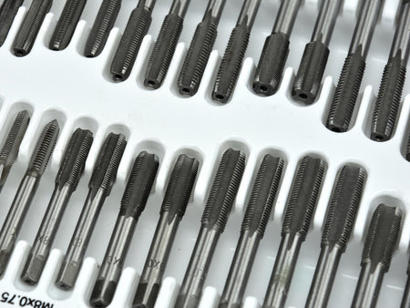 110-delige metrische steek-draaigereedschapset