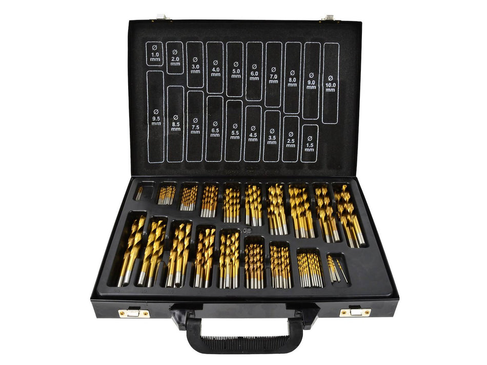 Set titanium boren voor metaal 170 dlg