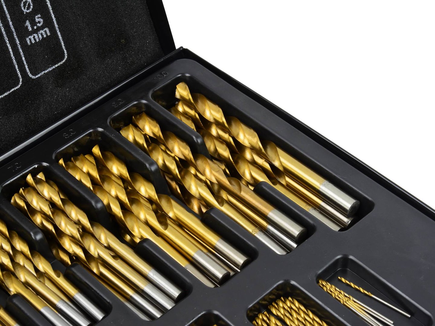 Set titanium boren voor metaal 170 dlg
