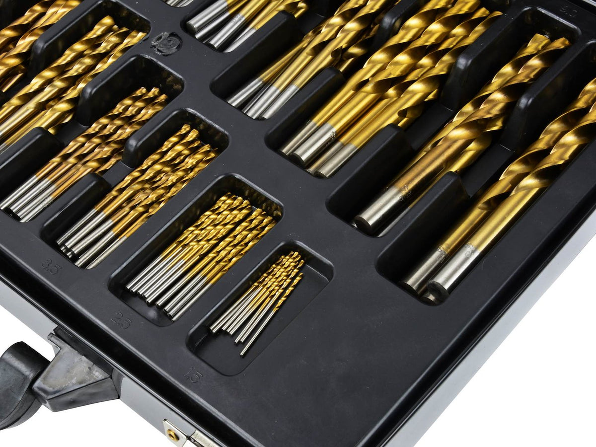 Set titanium boren voor metaal 170 dlg