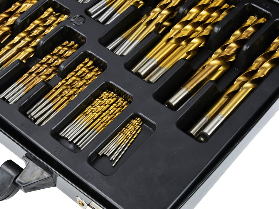 Set titanium boren voor metaal 170 dlg
