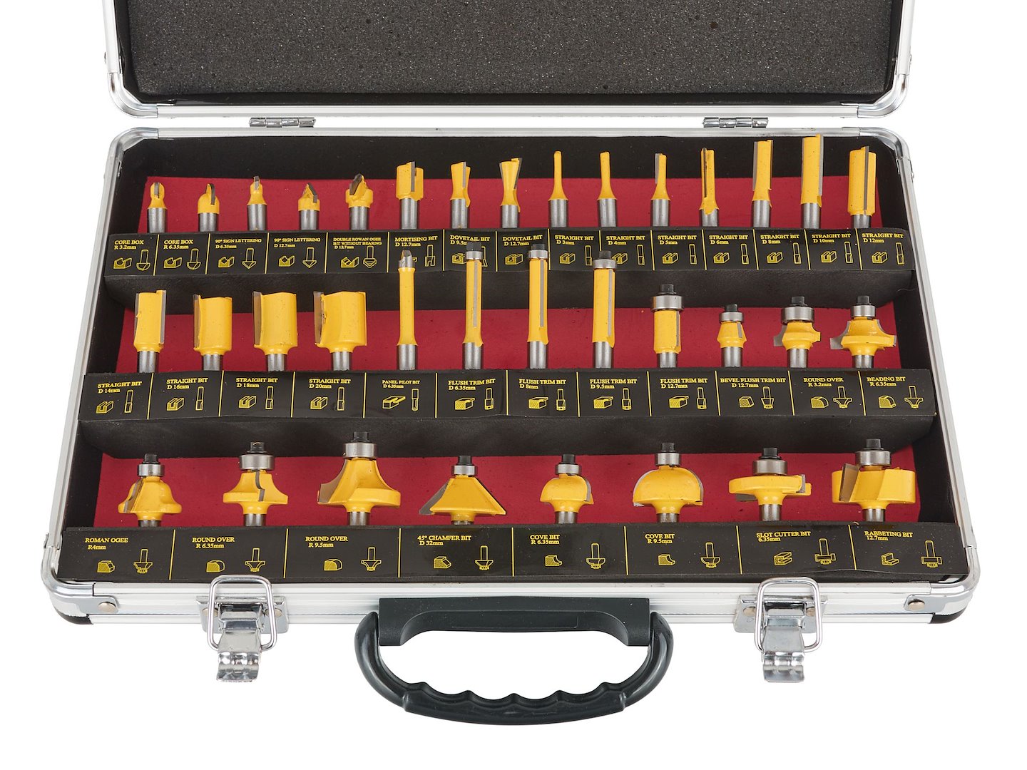 Frezen set 35 stuks