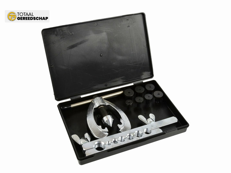 9 piece double flaring tool kit black case