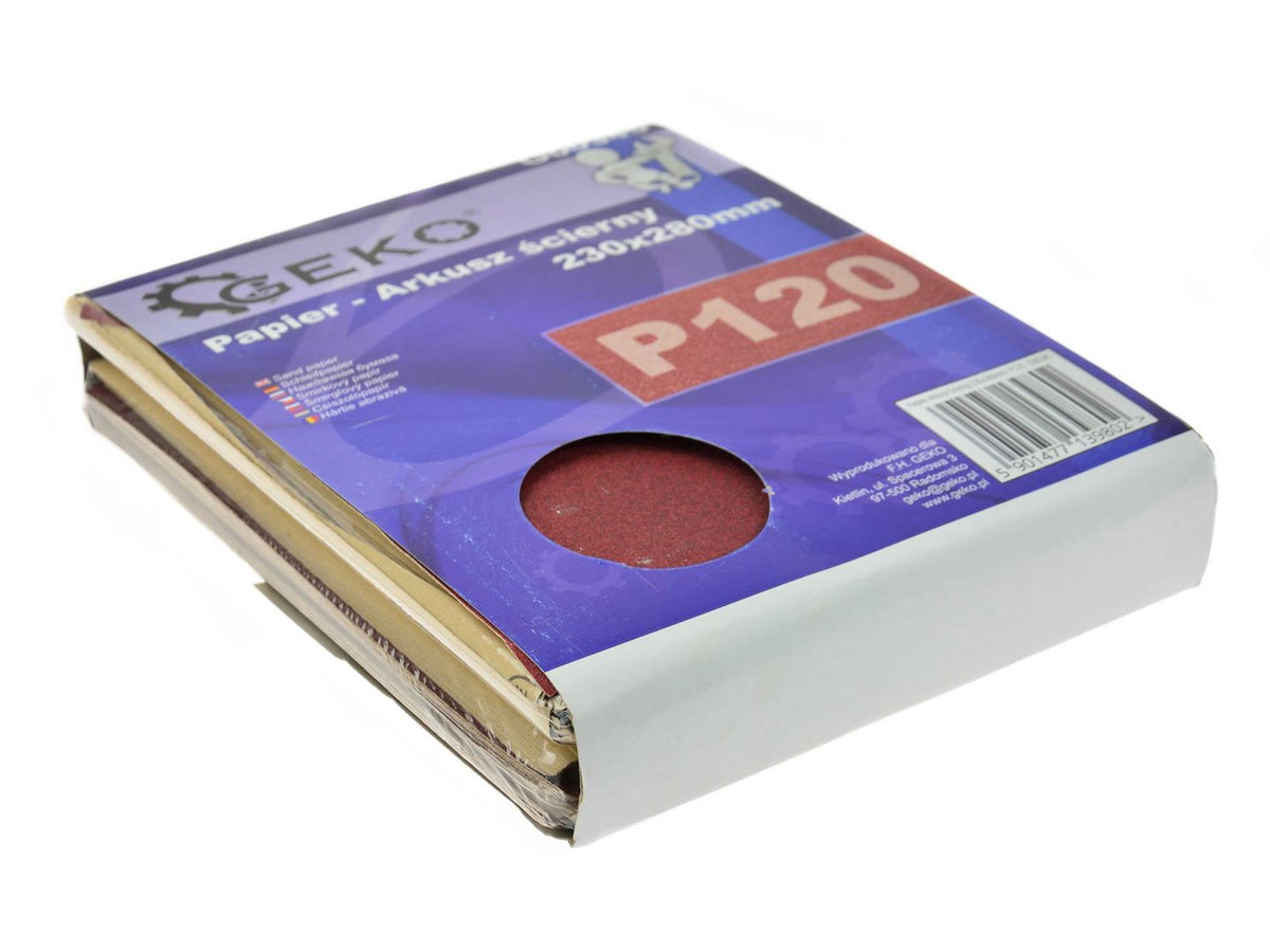 Schuurpapier aluminiumoxide 230x280mm P120