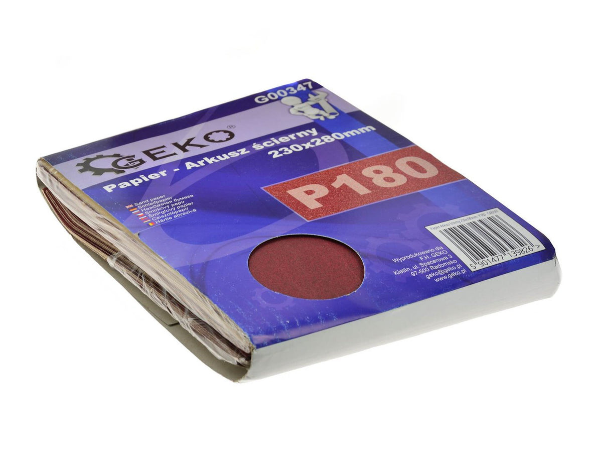 Schuurpapier aluminiumoxide 230x280mm P180