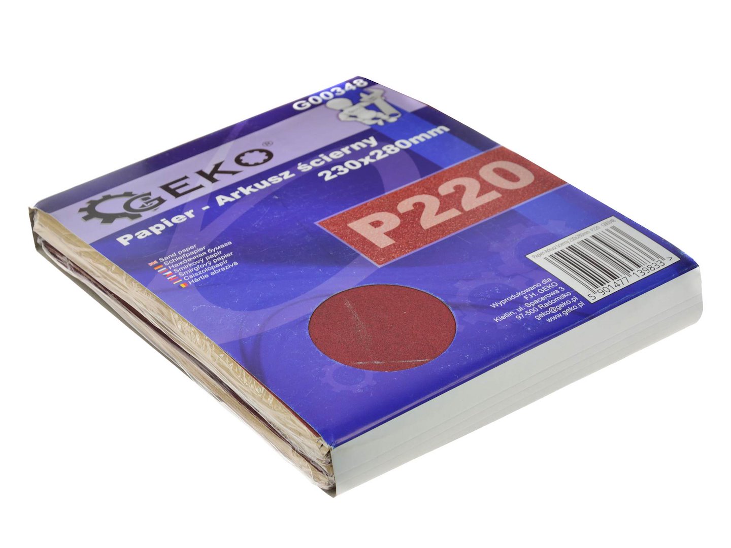 Schuurpapier aluminiumoxide 230x280mm P220