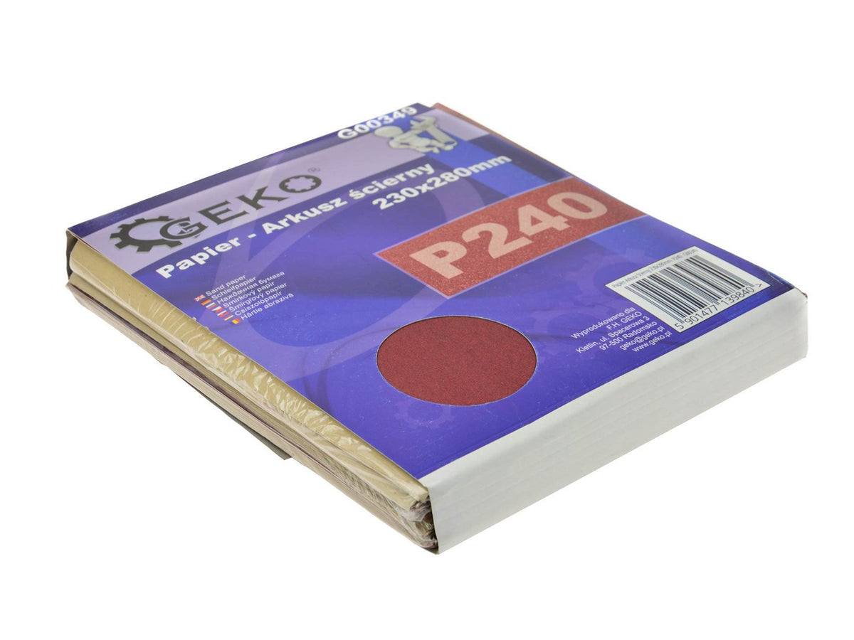 Schuurpapier aluminiumoxide 230x280mm P240
