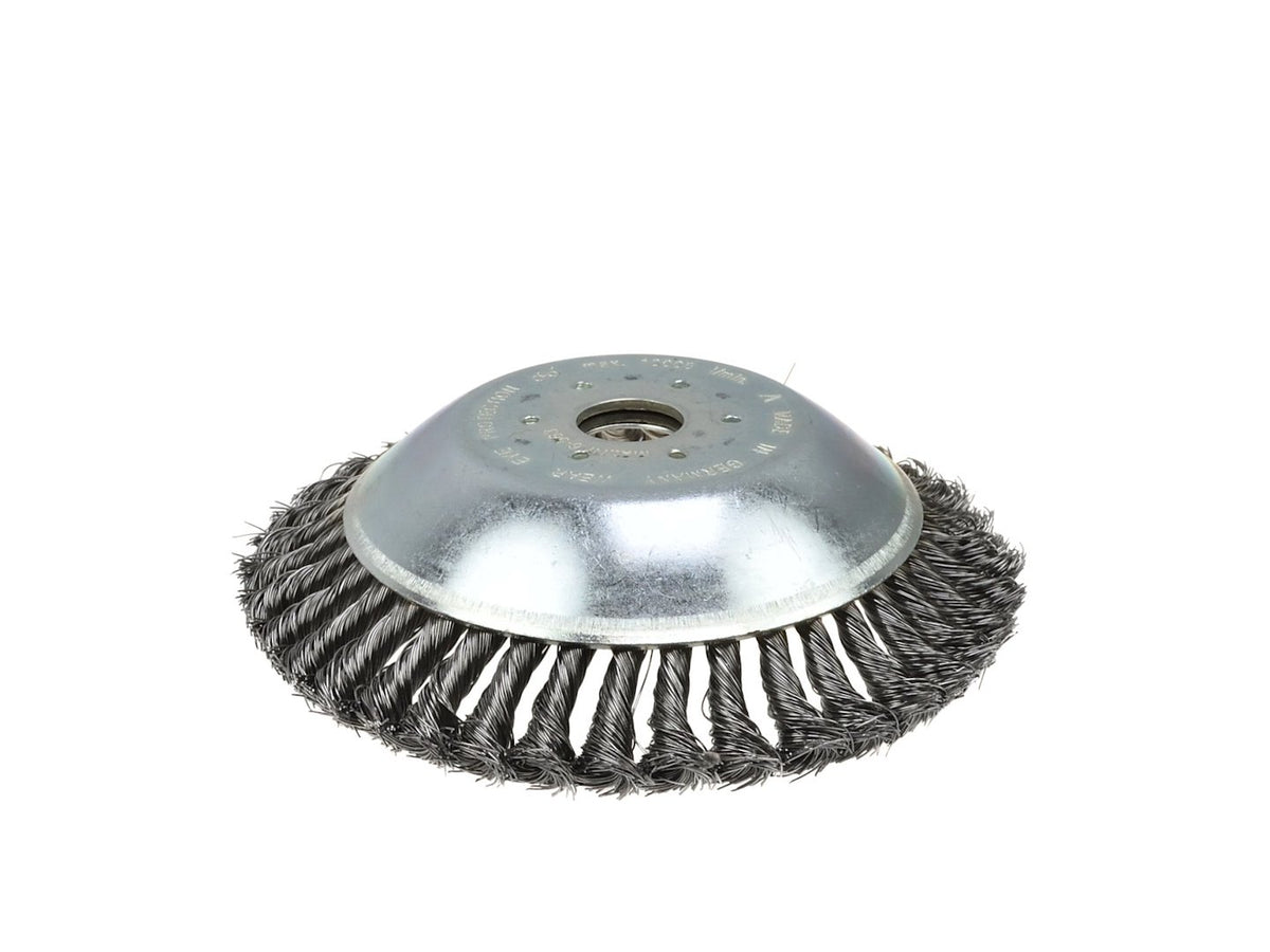 Ronde stalen draadborstel snijkop 200x25,4mm