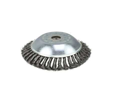 Ronde stalen draadborstel snijkop 200x25,4mm