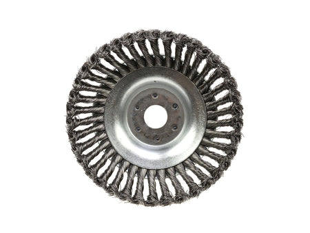 Ronde stalen draadborstel snijkop 200x25,4mm