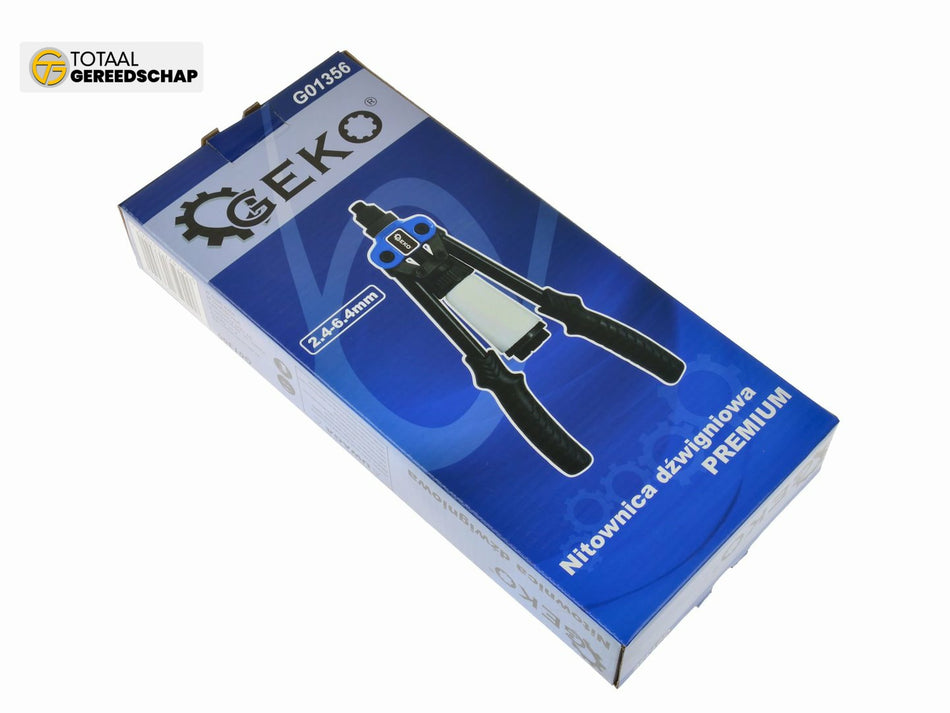 Riveter 2,4-6,4mm GEKO PREMIUM
