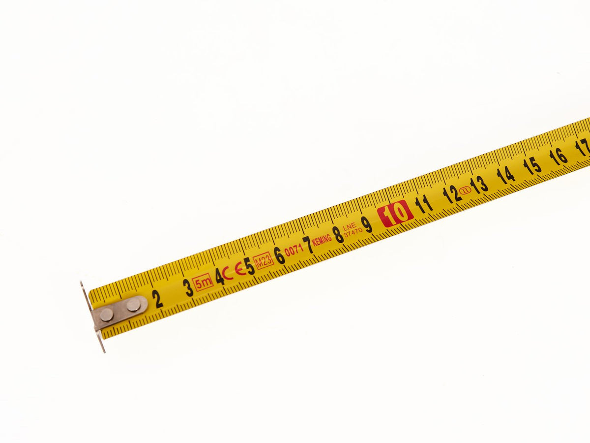 Rolmaat dubbelzijdig 5m x 19mm GEKO