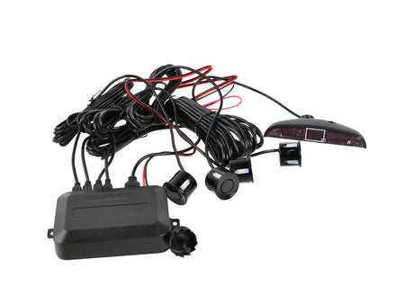LED-display parkeersensor systeem met 4 sensoren
