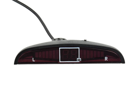 LED-display parkeersensor systeem met 4 sensoren