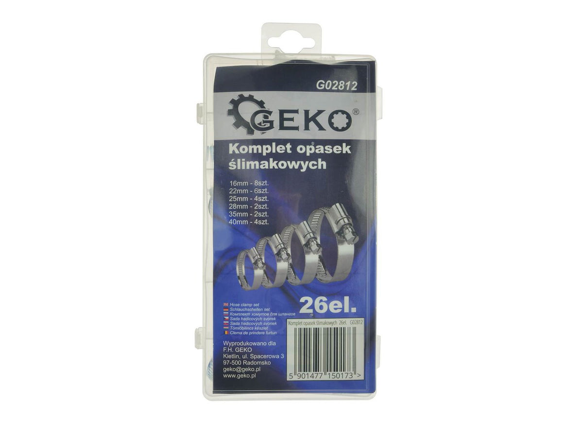 26-delige slangklem assortiment