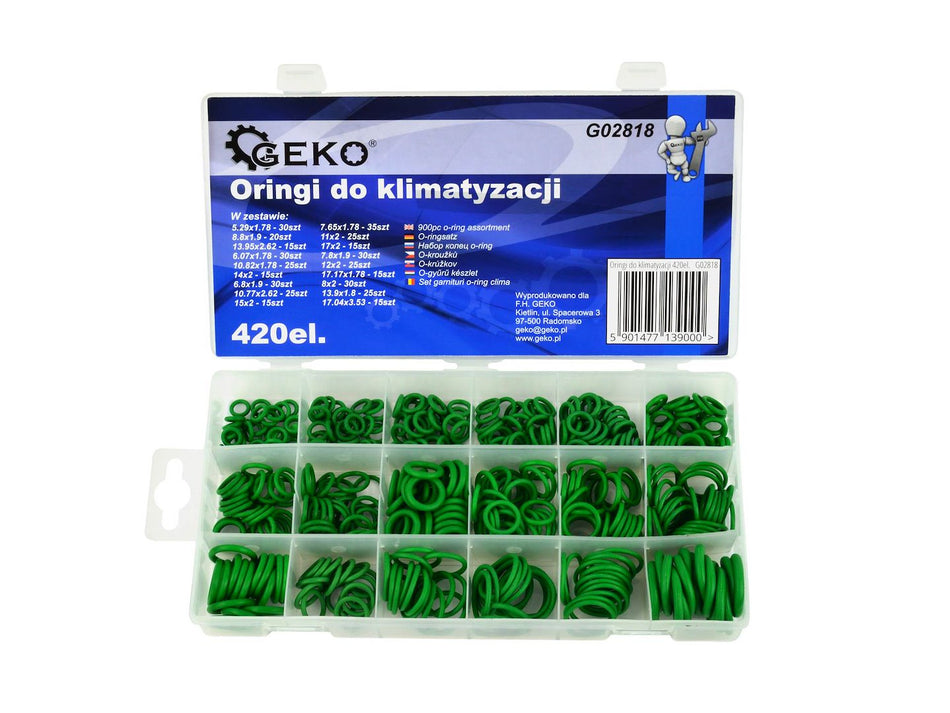 Koelsysteem O-ring set 420 stuks