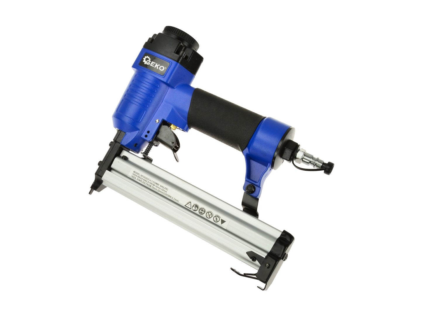 2-in-1 pneumatische spijker-/nietpistool 10-32 mm GA18