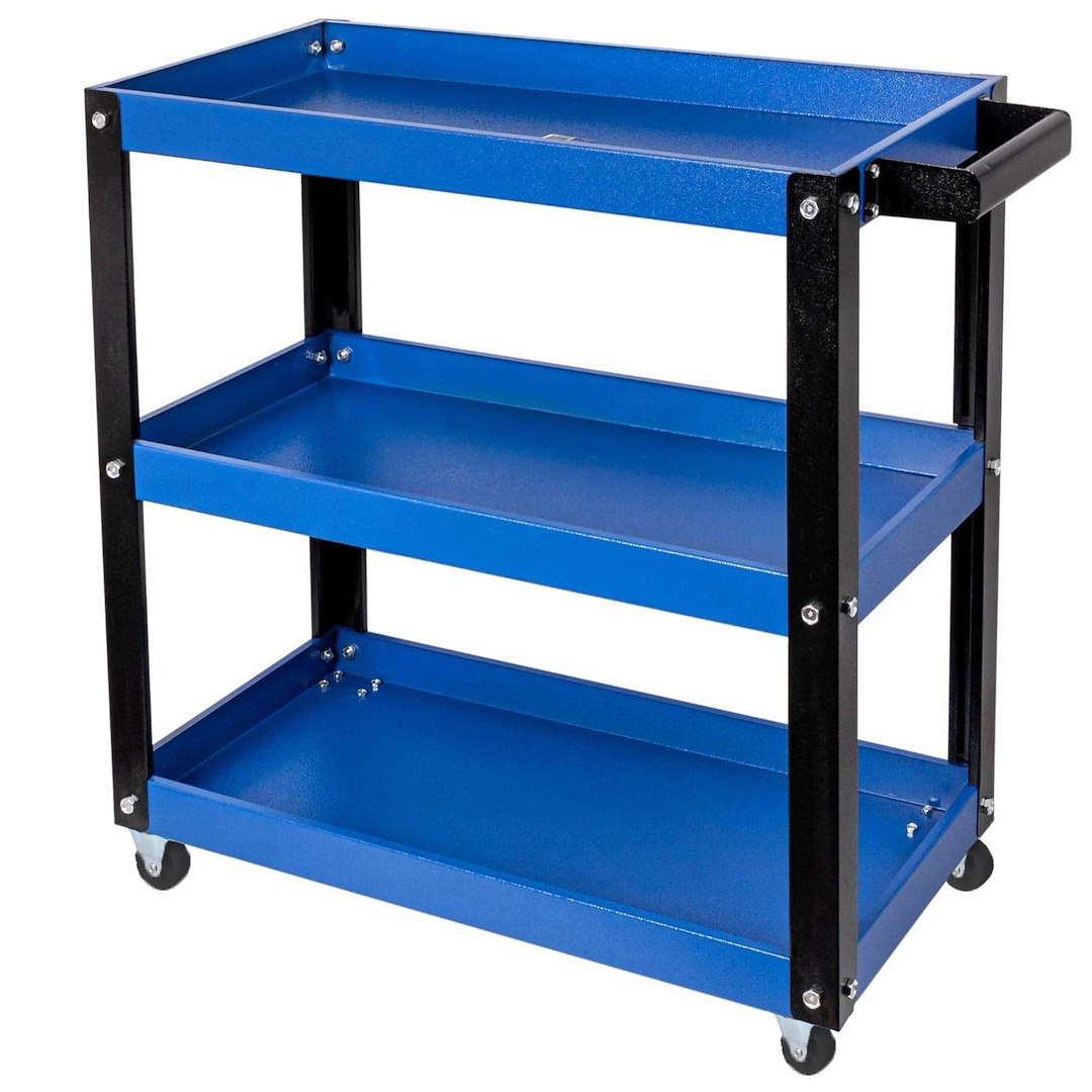 Trolley met 3 planken